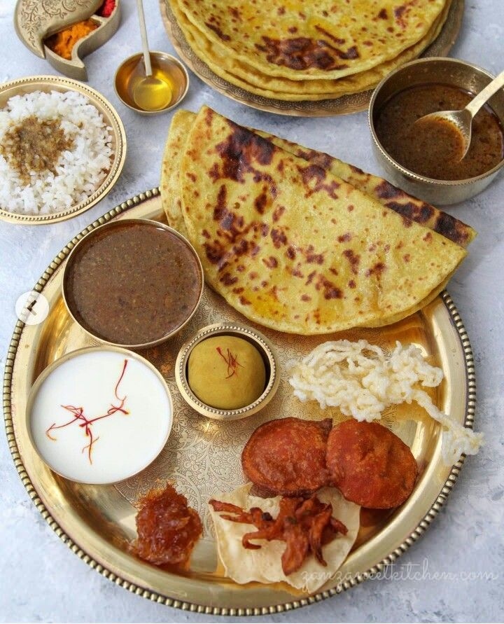Puran Poli with Amti
